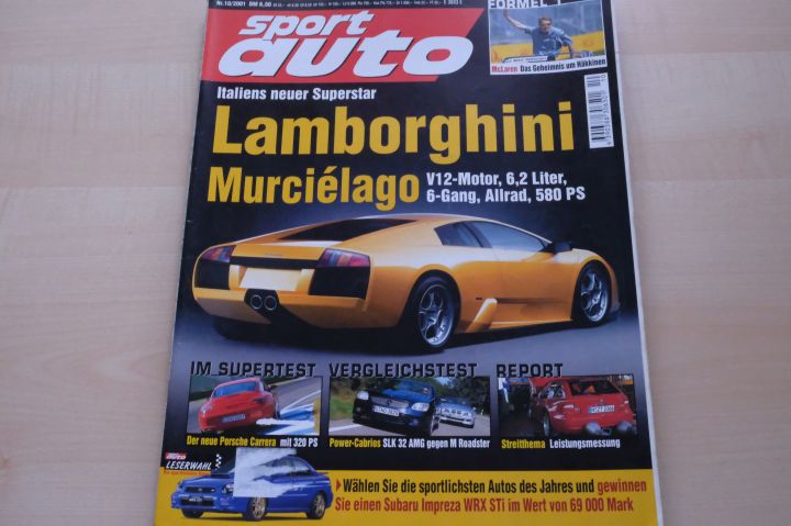 Sport Auto 10/2001